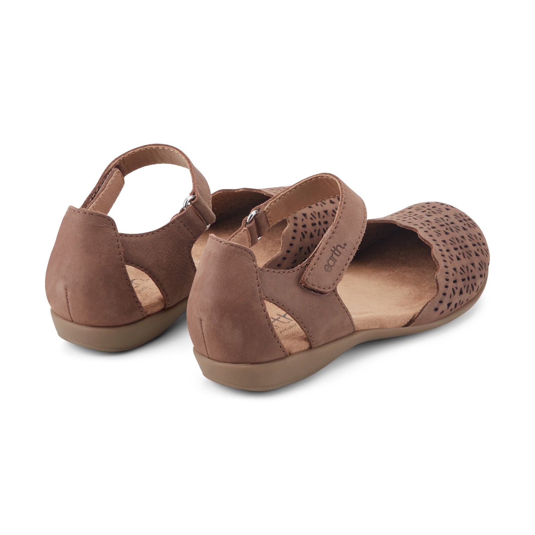 Earth Shoes Bronnie Casual Slip-On Perforated Sandals