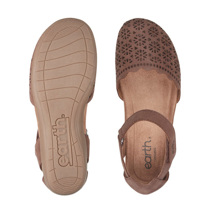 Earth Shoes Bronnie Casual Slip-On Perforated Sandals