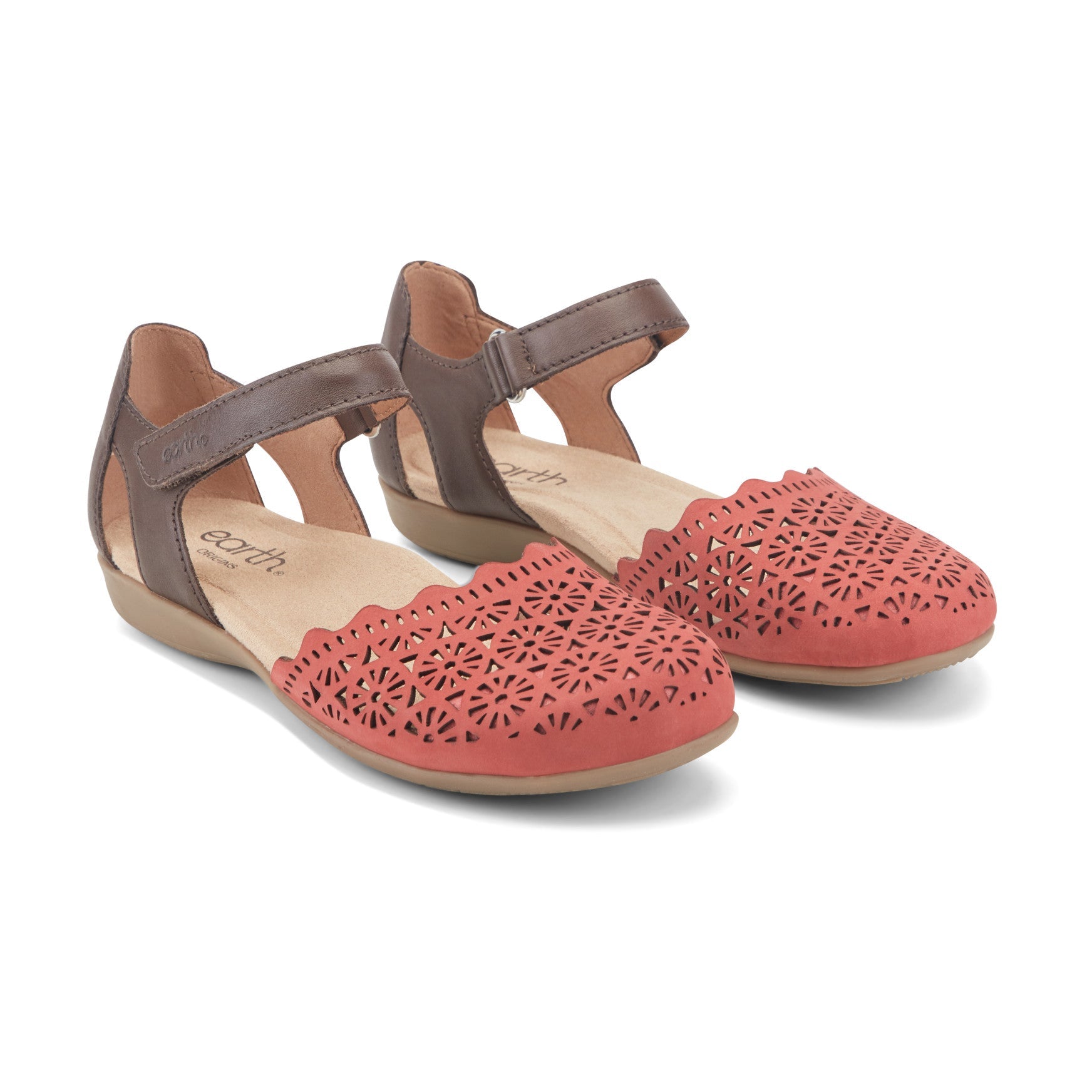 Earth Shoes Bronnie Casual Slip-On Perforated Sandals