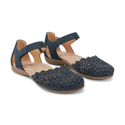 Earth Shoes Bronnie Casual Slip-On Perforated Sandals