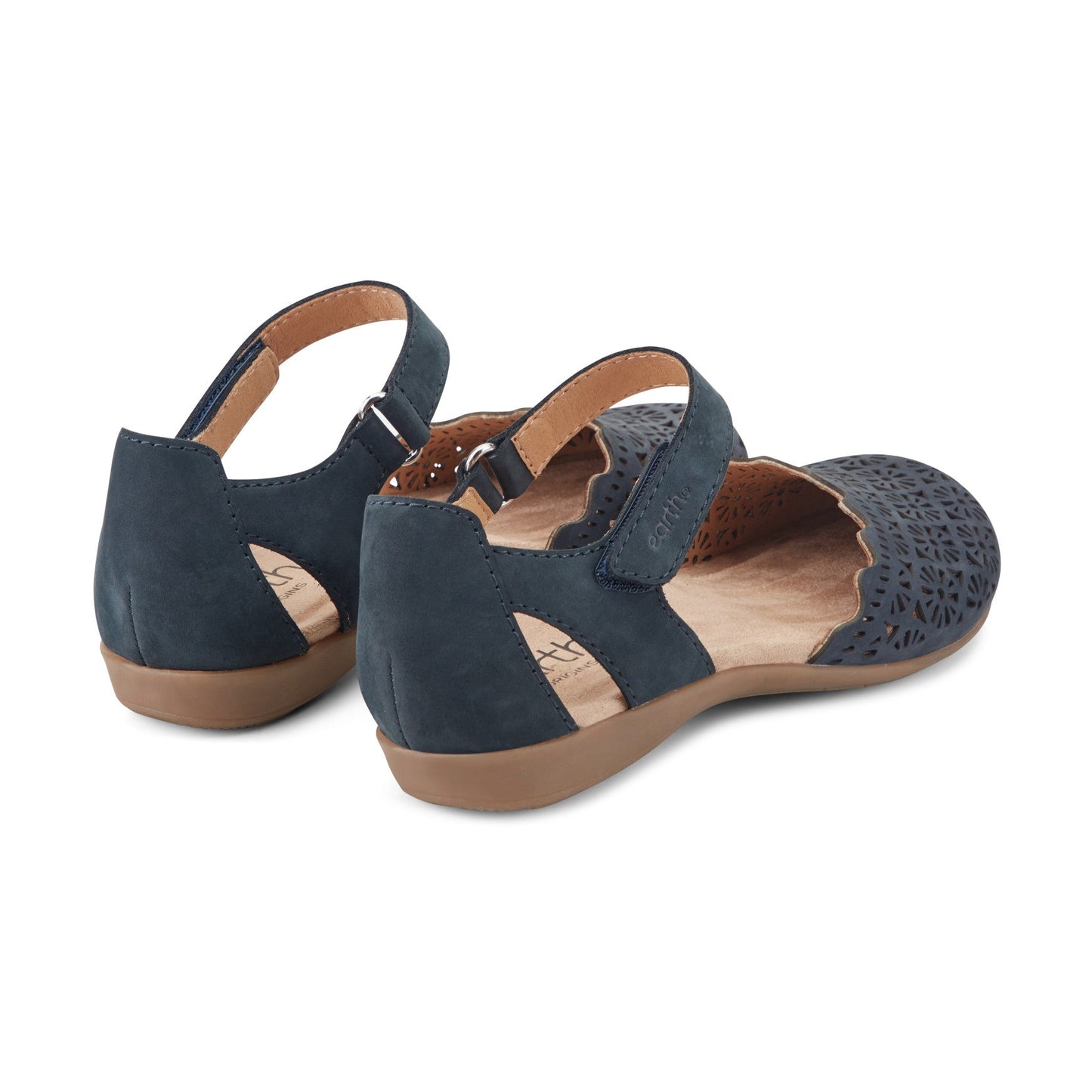 Earth Shoes Bronnie Casual Slip-On Perforated Sandals