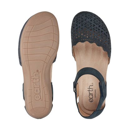 Earth Shoes Bronnie Casual Slip-On Perforated Sandals