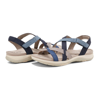 Earth Shoes Sterling Casual Strappy Round Toe Flat Sandals
