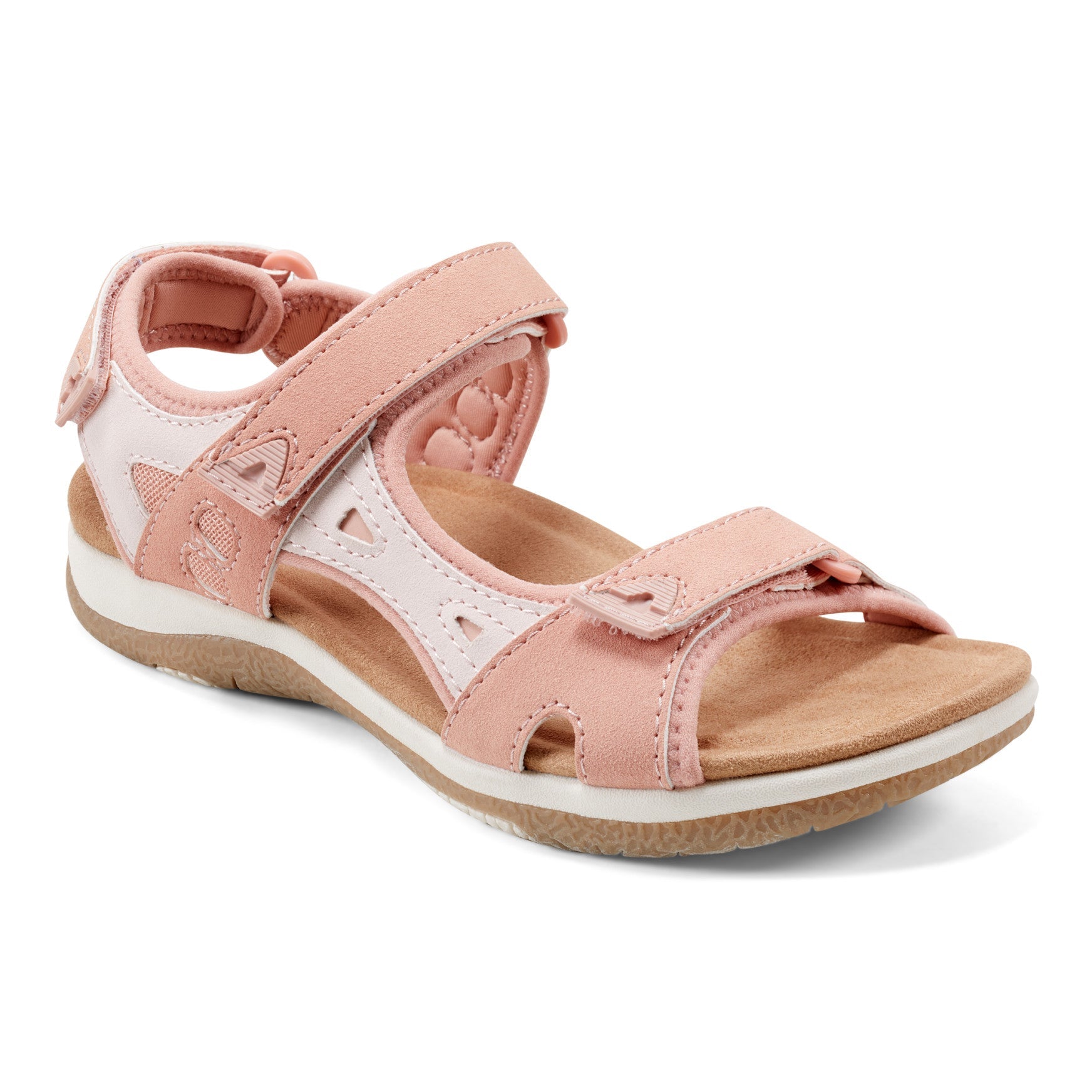 Earth Shoes Skylar Round Toe Lightweight Casual Flat Sandals