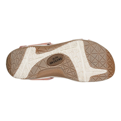 Earth Shoes Skylar Round Toe Lightweight Casual Flat Sandals