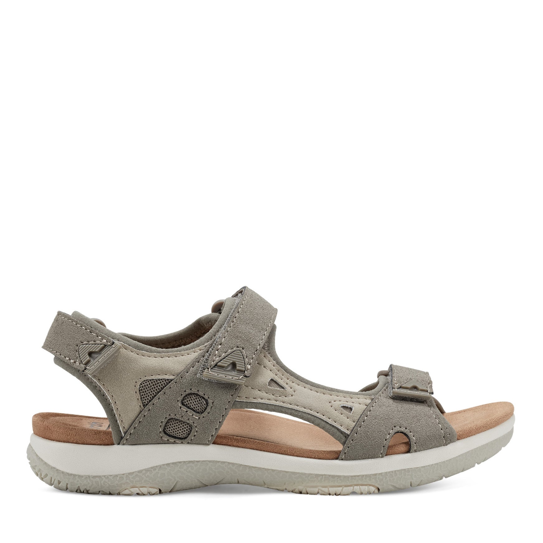 Earth Shoes Skylar Round Toe Lightweight Casual Flat Sandals
