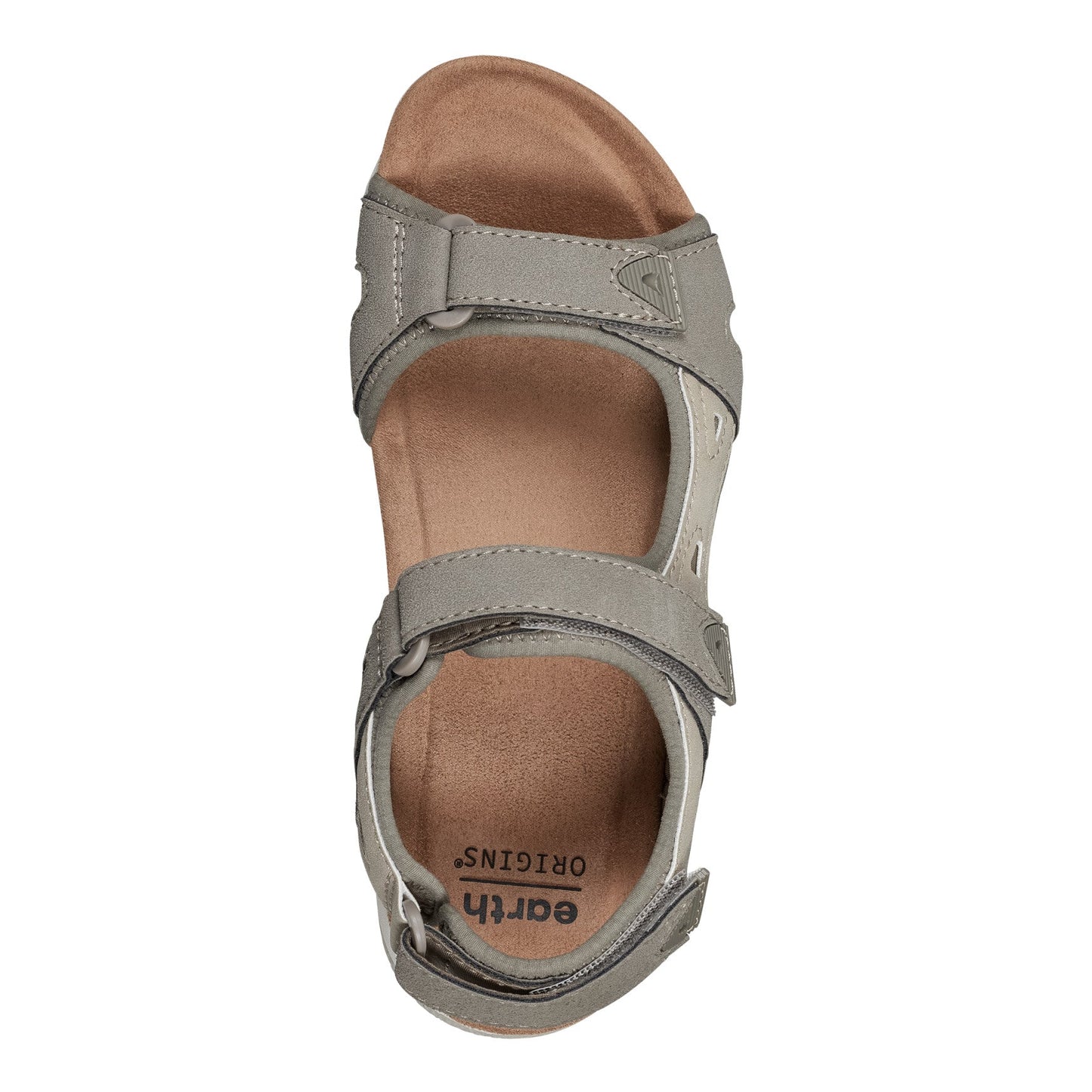 Earth Shoes Skylar Round Toe Lightweight Casual Flat Sandals