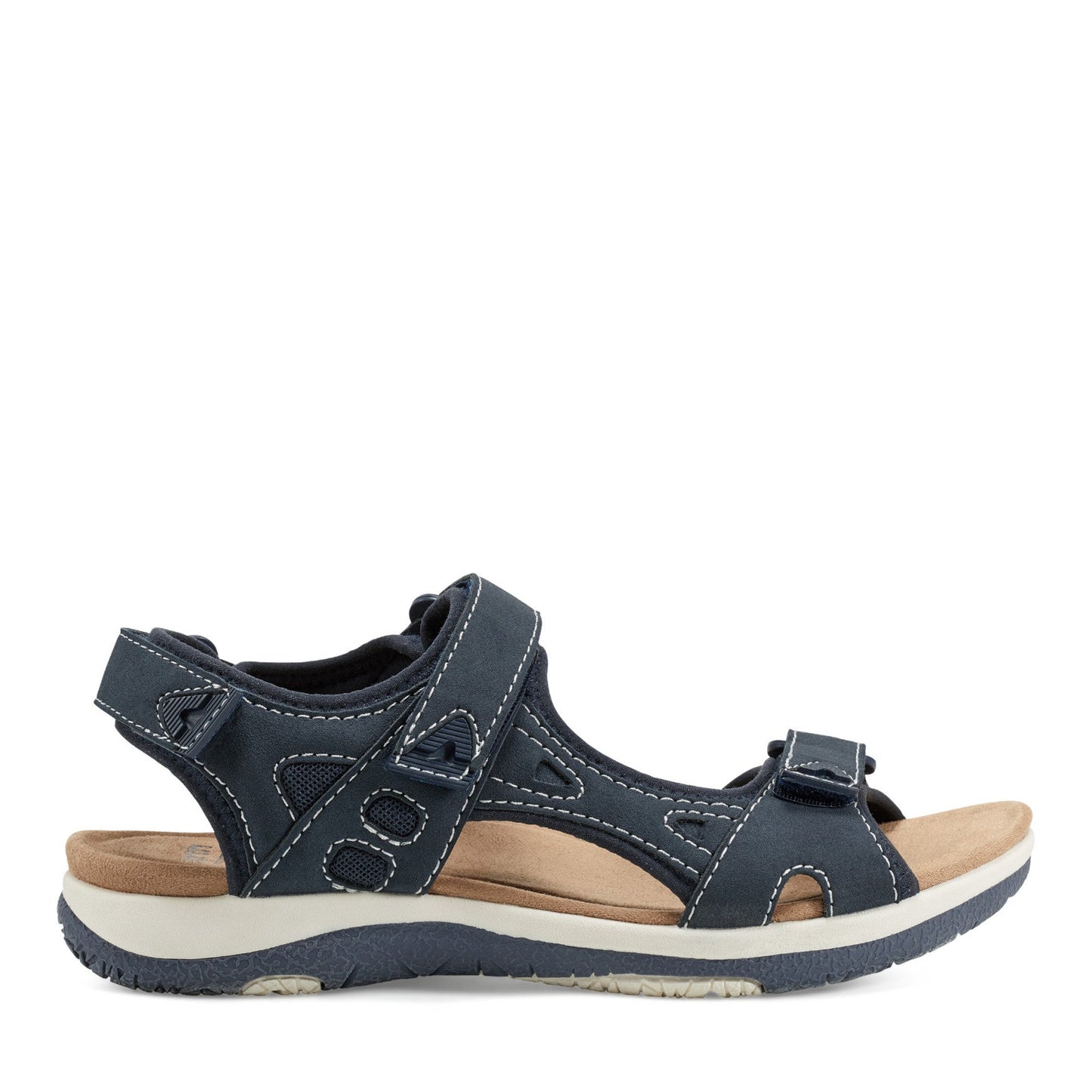 Earth Shoes Skylar Round Toe Lightweight Casual Flat Sandals