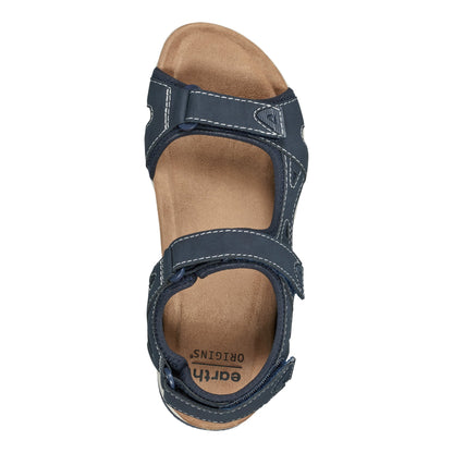 Earth Shoes Skylar Round Toe Lightweight Casual Flat Sandals