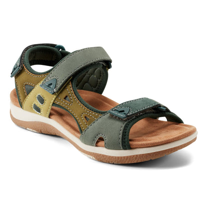 Earth Shoes Skylar Round Toe Lightweight Casual Flat Sandals