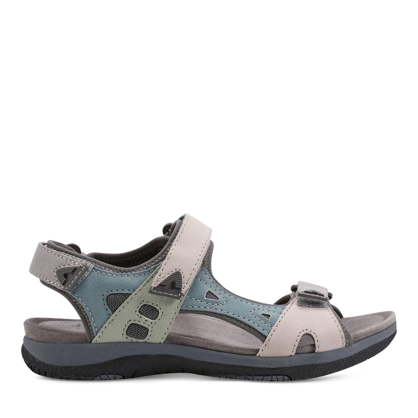 Earth Shoes Skylar Round Toe Lightweight Casual Flat Sandals