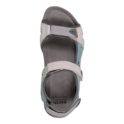 Earth Shoes Skylar Round Toe Lightweight Casual Flat Sandals