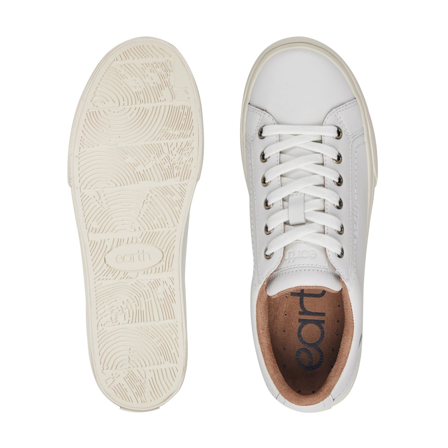 Earth Shoes Dailey Leather Lace-Up Sneakers