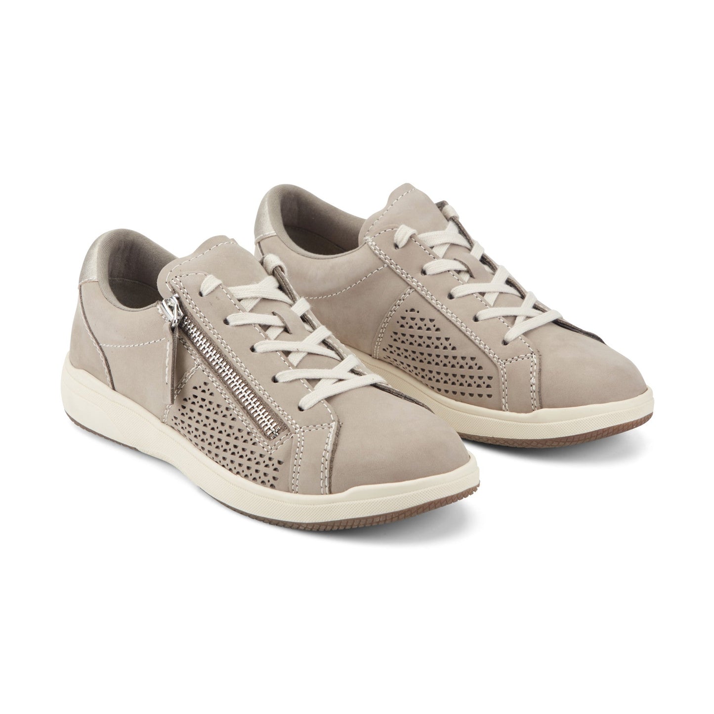Earth Shoes Netta Round Toe Casual Lace-up Sneakers