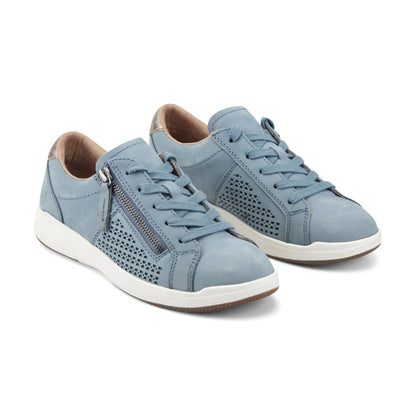 Earth Shoes Netta Round Toe Casual Lace-up Sneakers