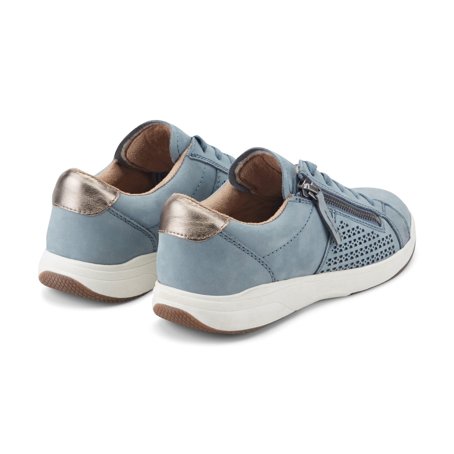 Earth Shoes Netta Round Toe Casual Lace-up Sneakers