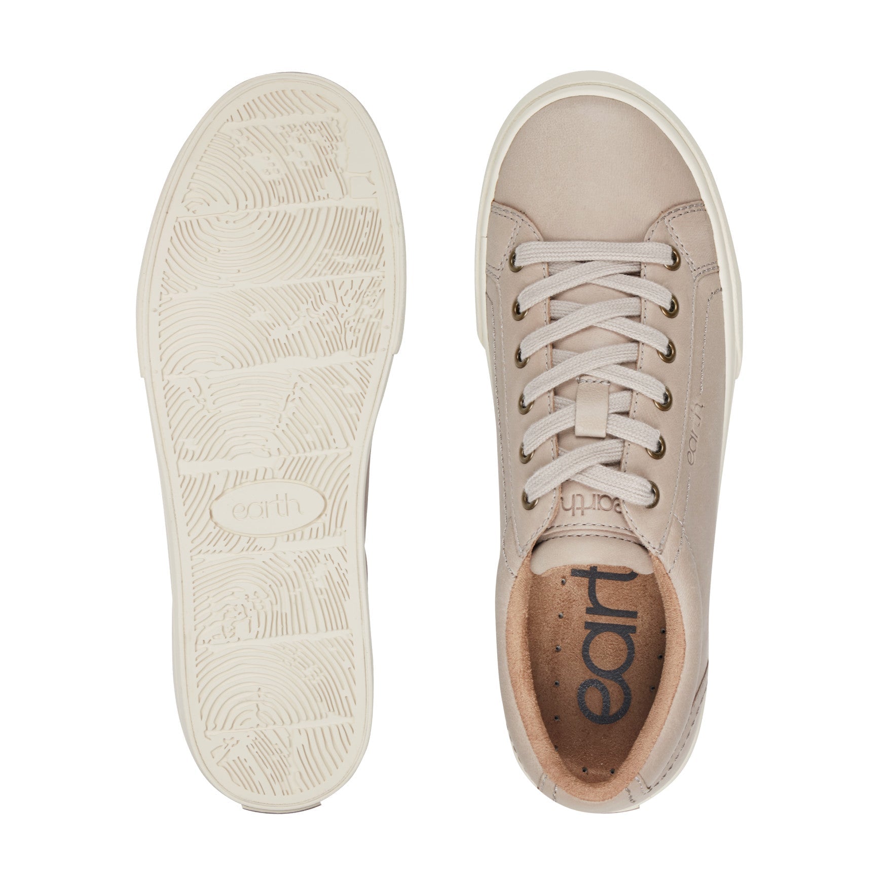 Earth Shoes Dailey Leather Lace-Up Sneakers