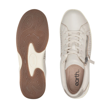 Earth Shoes Netta Round Toe Casual Lace-up Sneakers