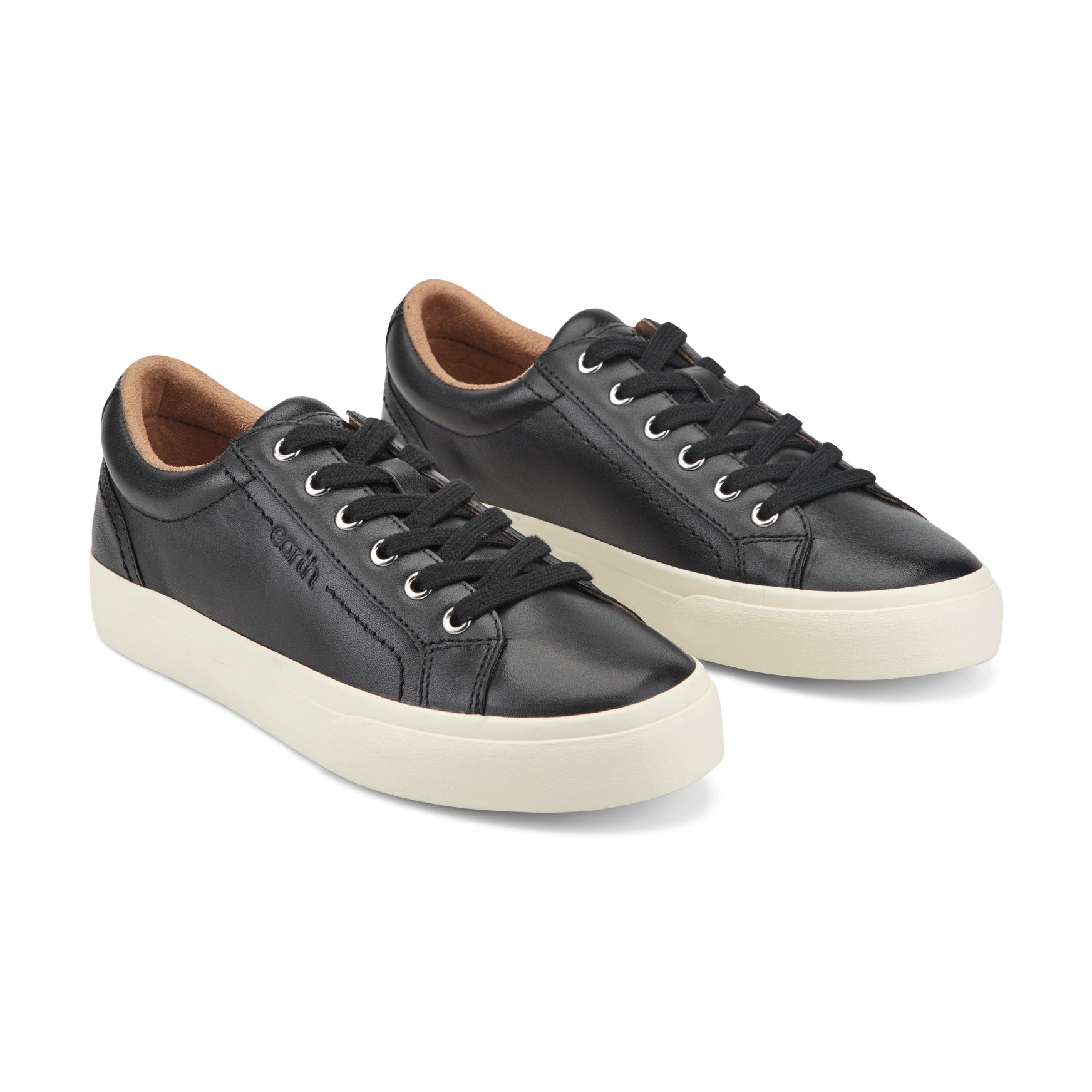 Earth Shoes Dailey Leather Lace-Up Sneakers