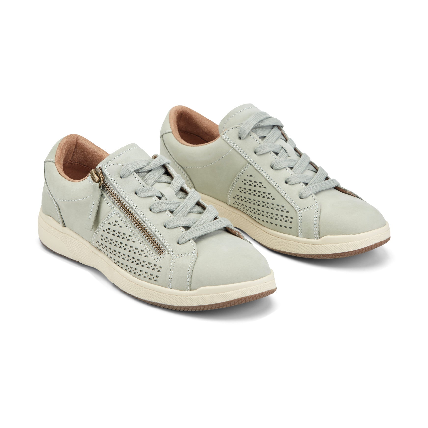 Earth Shoes Netta Round Toe Casual Lace-up Sneakers
