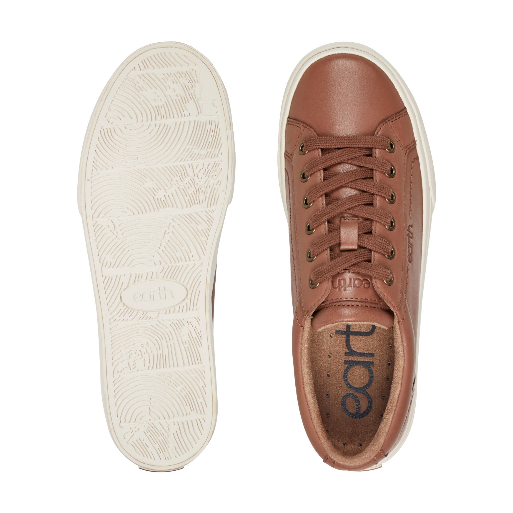 Earth Shoes Dailey Leather Lace-Up Sneakers