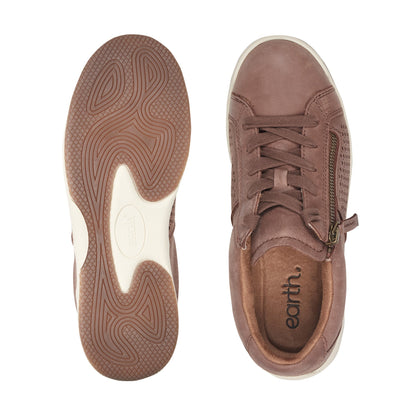Earth Shoes Netta Round Toe Casual Lace-up Sneakers