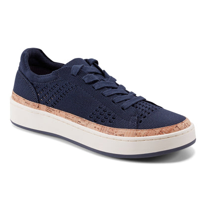 Earth Shoes Knight Round Toe Lace-up Casual Sneakers