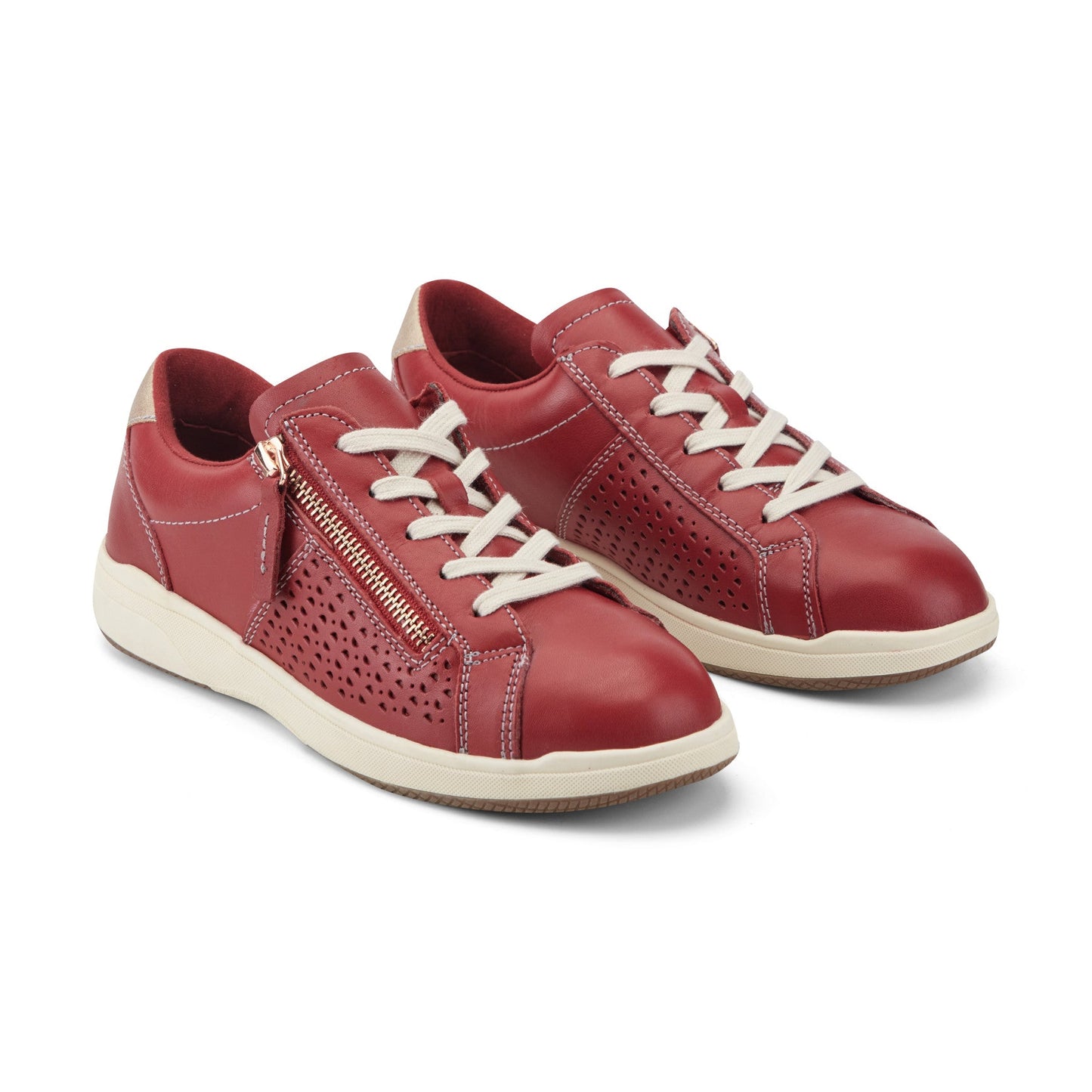 Earth Shoes Netta Round Toe Casual Lace-up Sneakers