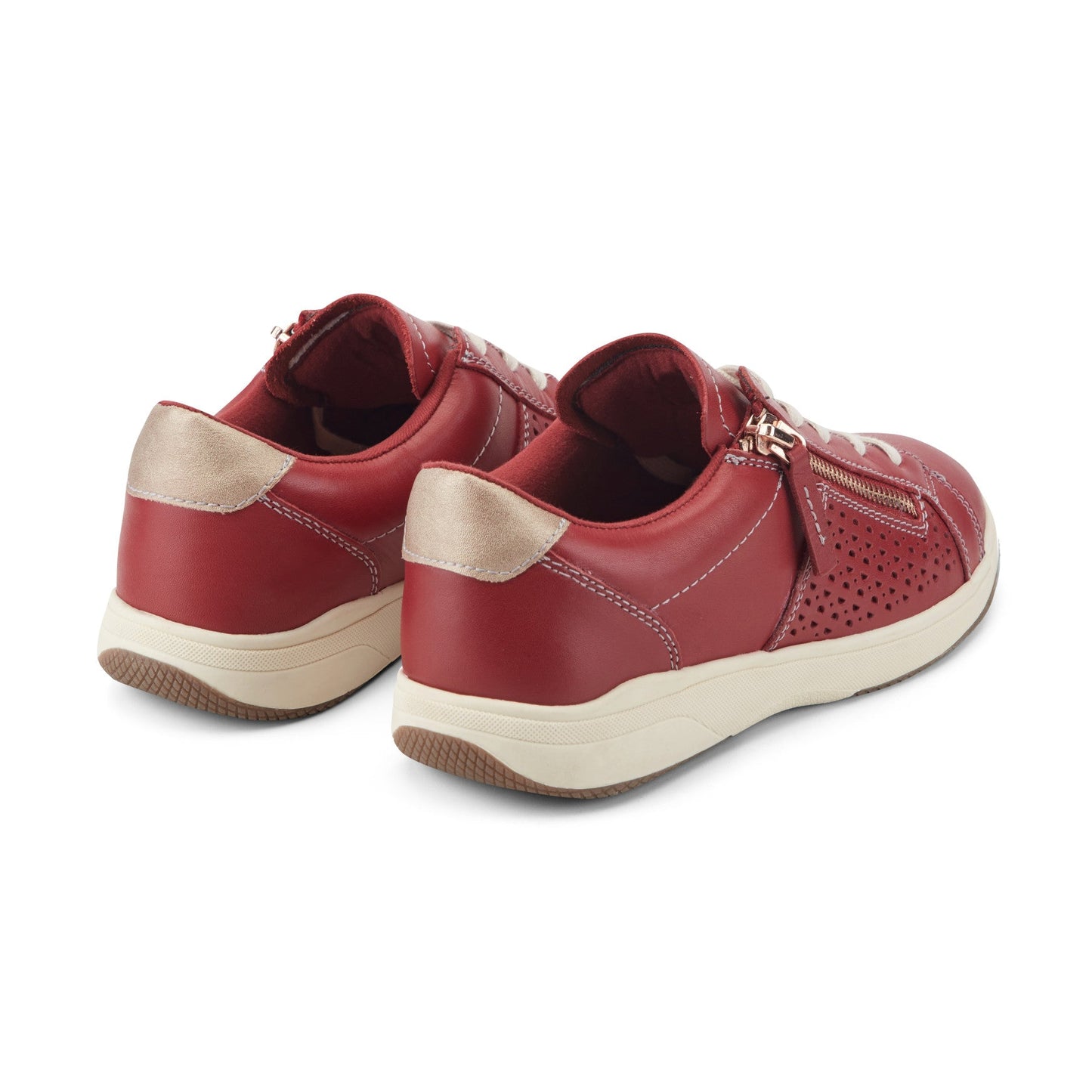Earth Shoes Netta Round Toe Casual Lace-up Sneakers