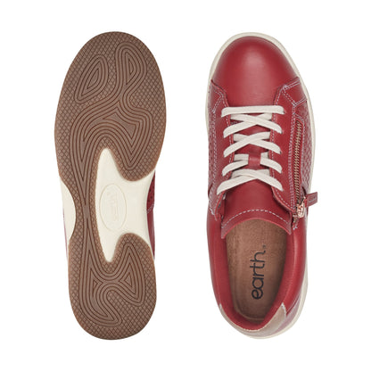 Earth Shoes Netta Round Toe Casual Lace-up Sneakers