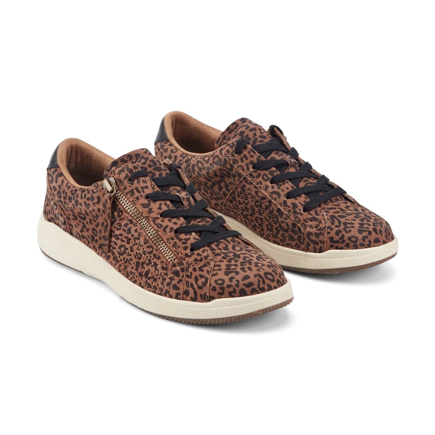 Earth Shoes Netta Round Toe Casual Lace-up Sneakers