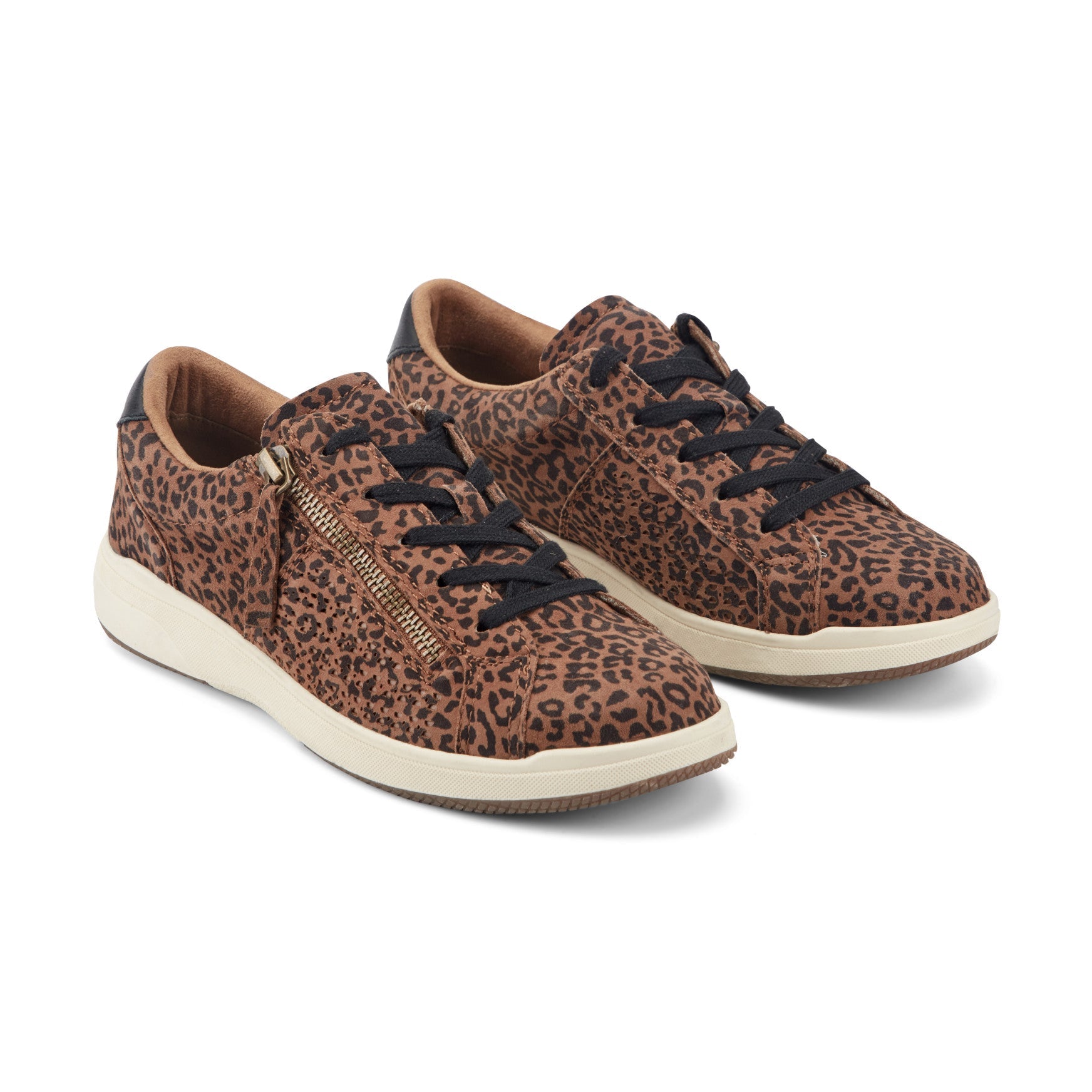 Earth Shoes Netta Round Toe Casual Lace-up Sneakers