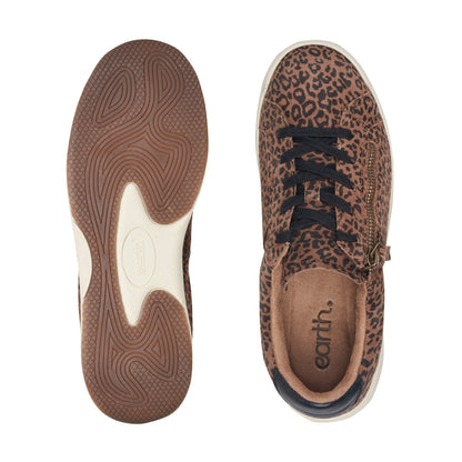 Earth Shoes Netta Round Toe Casual Lace-up Sneakers