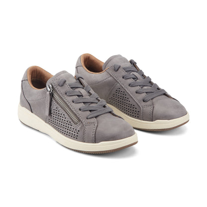 Earth Shoes Netta Round Toe Casual Lace-up Sneakers