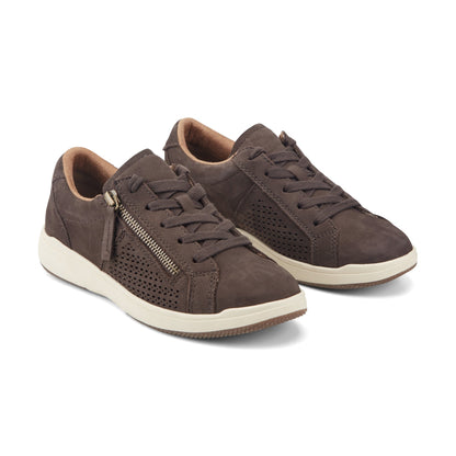 Earth Shoes Netta Round Toe Casual Lace-up Sneakers