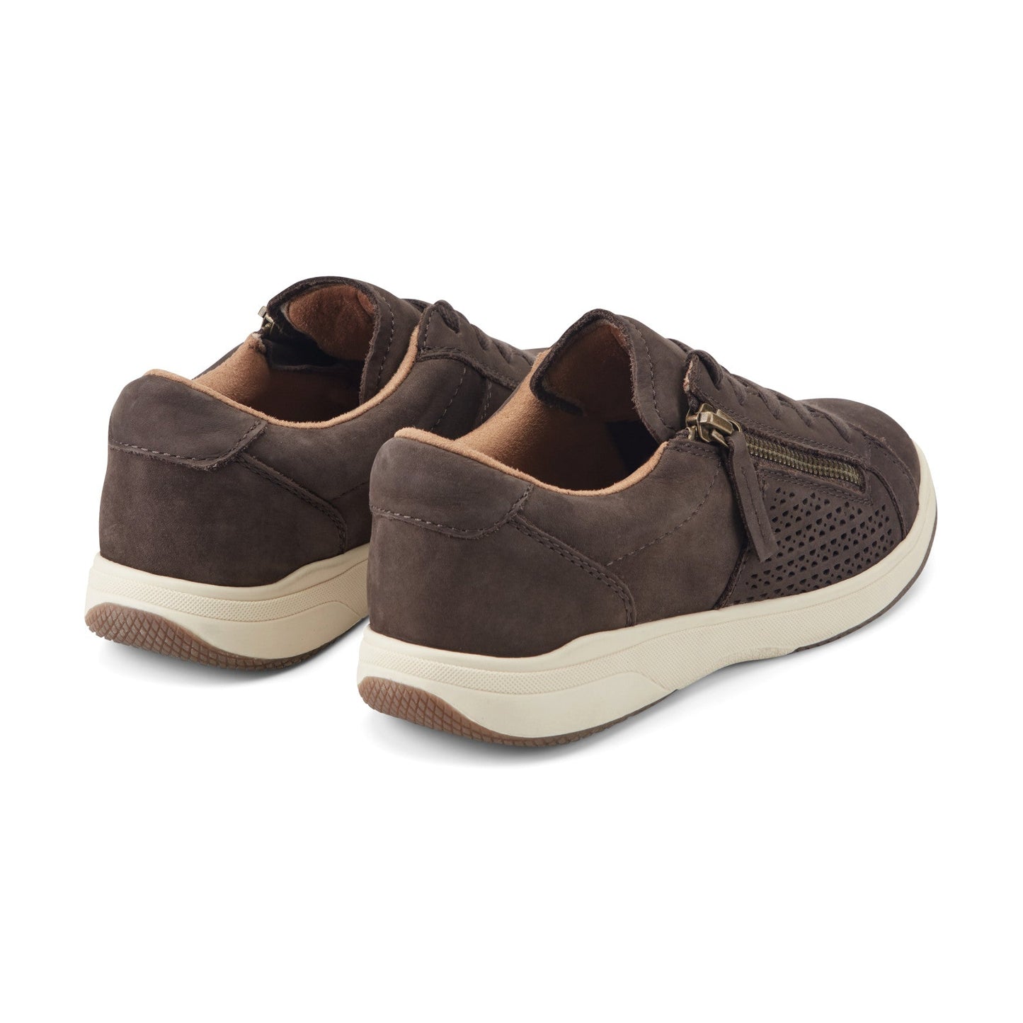 Earth Shoes Netta Round Toe Casual Lace-up Sneakers