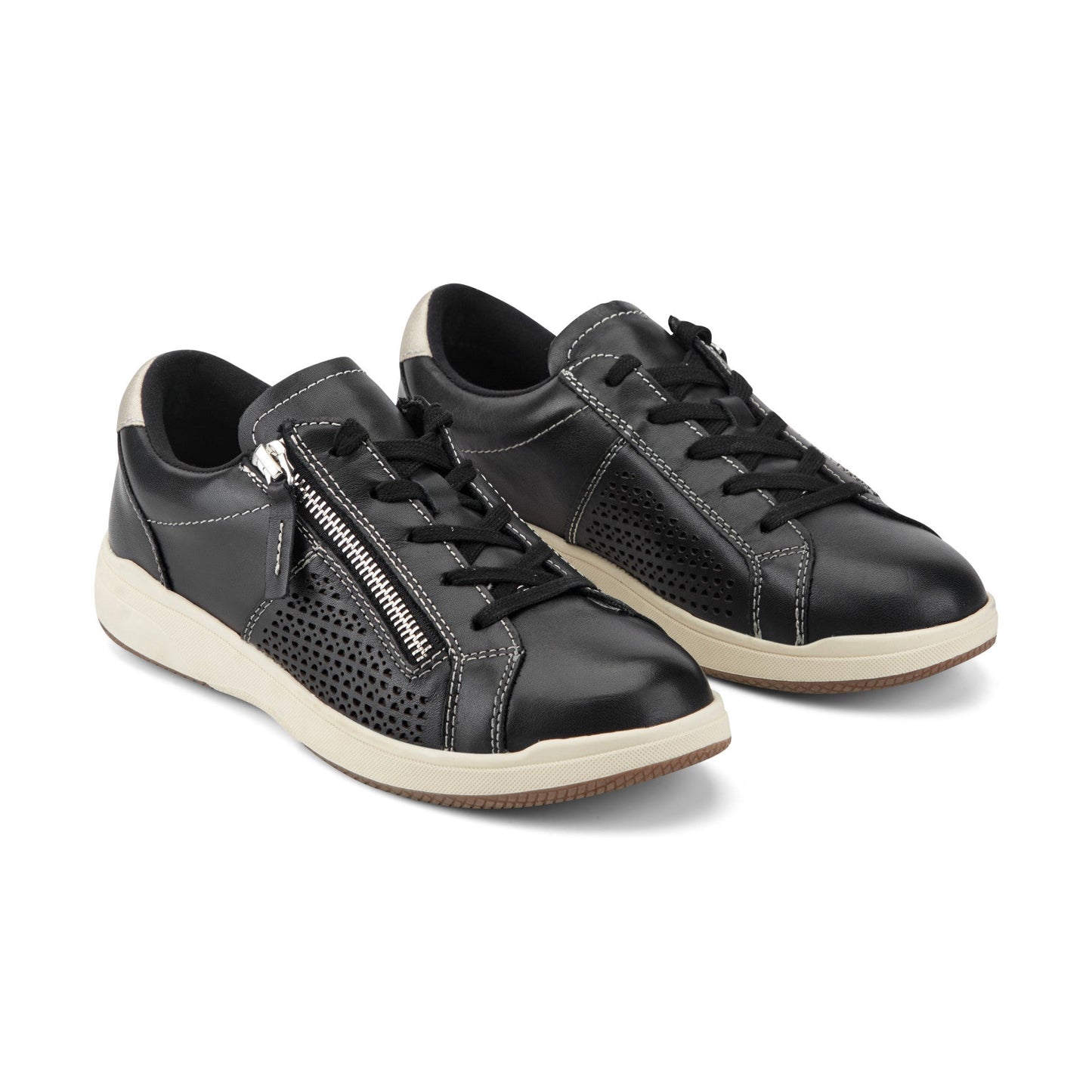 Earth Shoes Netta Round Toe Casual Lace-up Sneakers