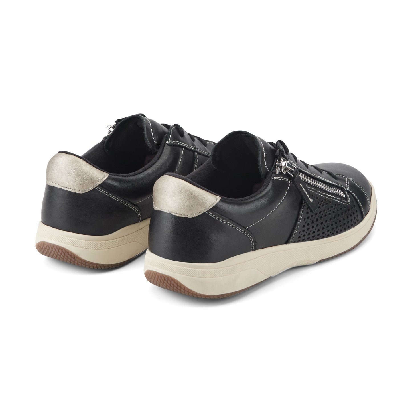 Earth Shoes Netta Round Toe Casual Lace-up Sneakers
