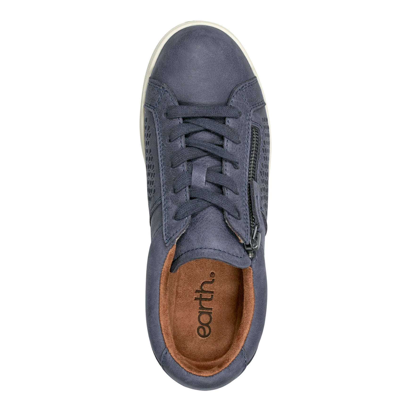 Earth Shoes Netta Round Toe Casual Lace-up Sneakers