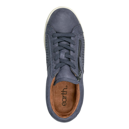 Earth Shoes Netta Round Toe Casual Lace-up Sneakers