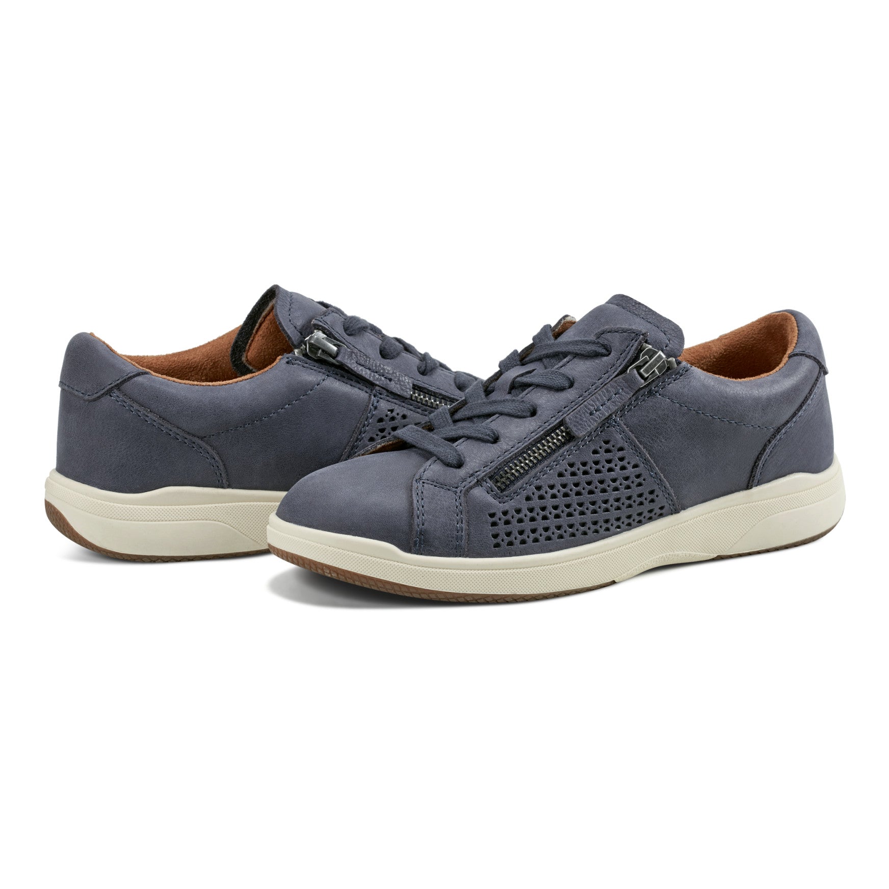 Earth Shoes Netta Round Toe Casual Lace-up Sneakers
