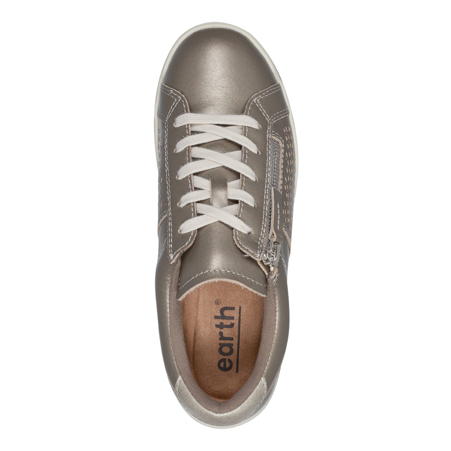 Earth Shoes Netta Round Toe Casual Lace-up Sneakers