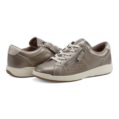 Earth Shoes Netta Round Toe Casual Lace-up Sneakers