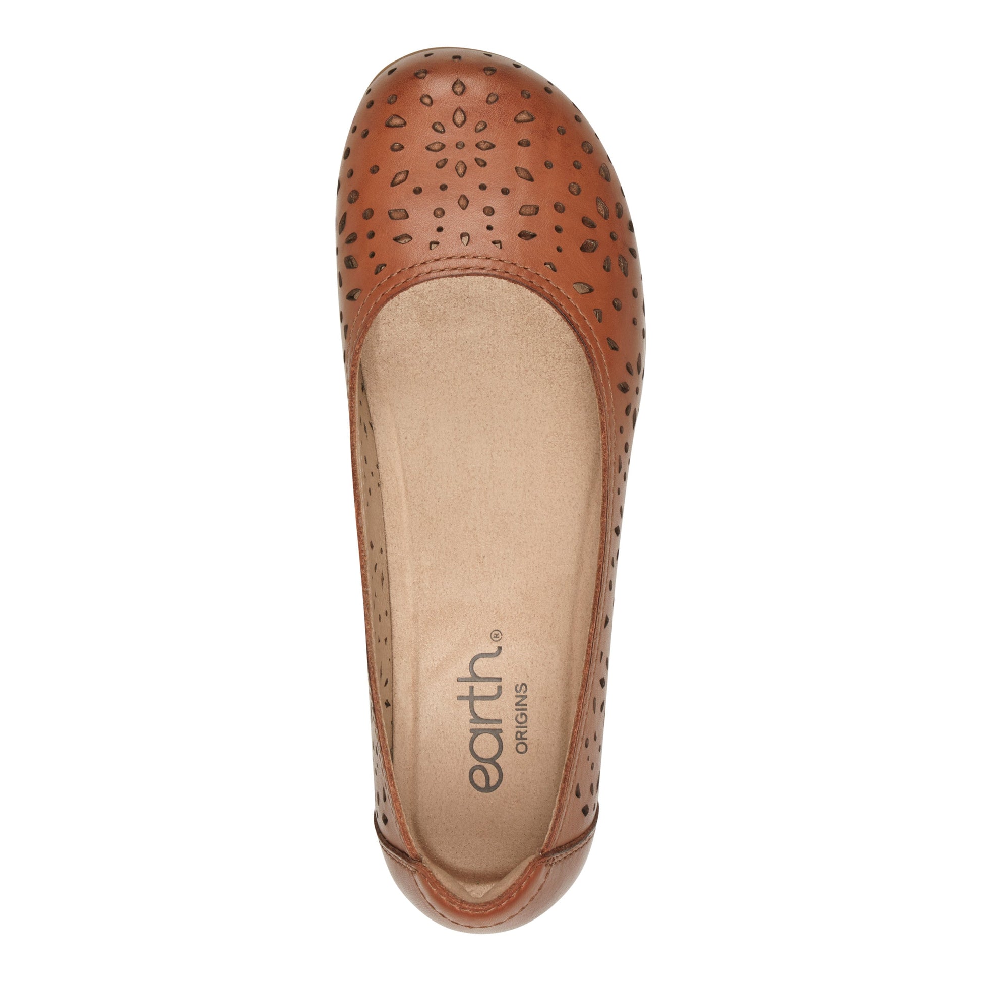 Earth Shoes Bentlee Leather Ballet Flats