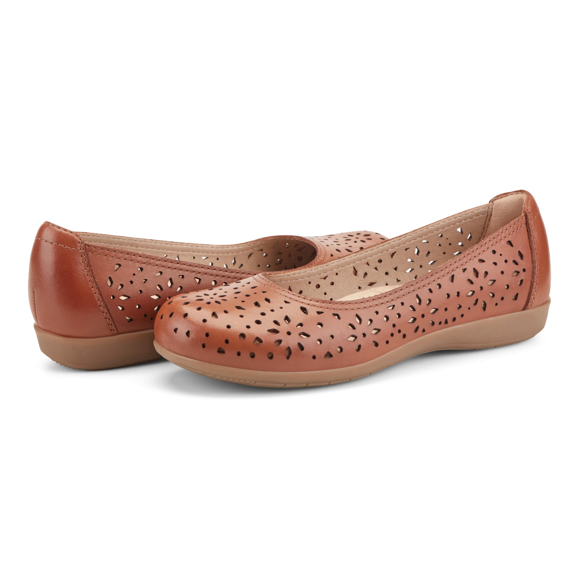 Earth Shoes Bentlee Leather Ballet Flats