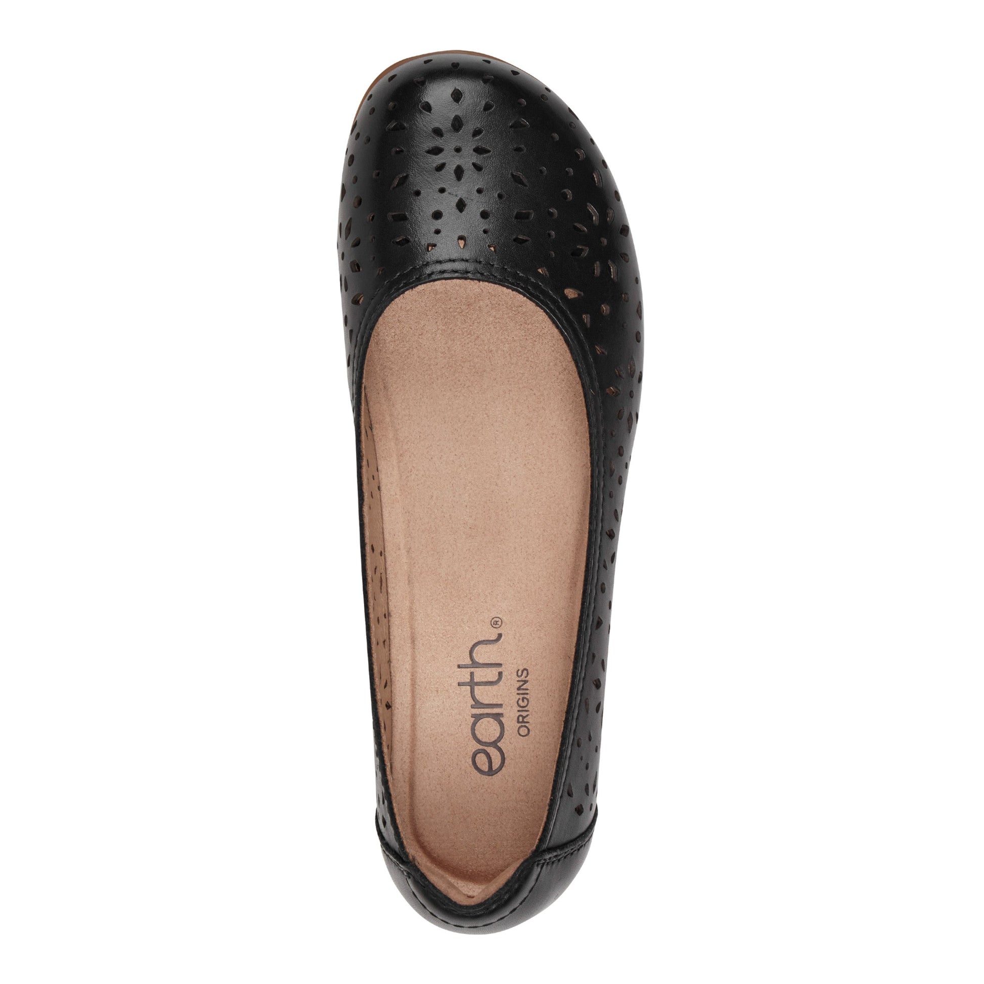 Earth Shoes Bentlee Leather Ballet Flats