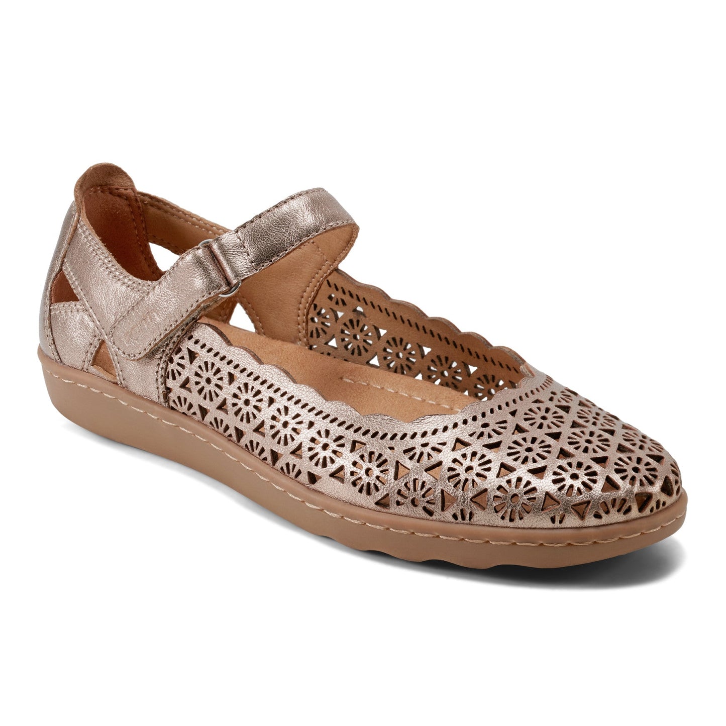 Earth Shoes Lady Perforated Slip-On Ballet Flat