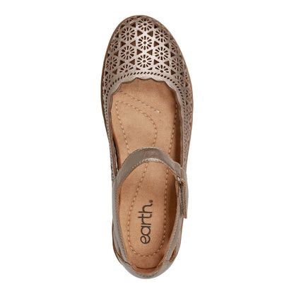 Earth Shoes Lady Perforated Slip-On Ballet Flat
