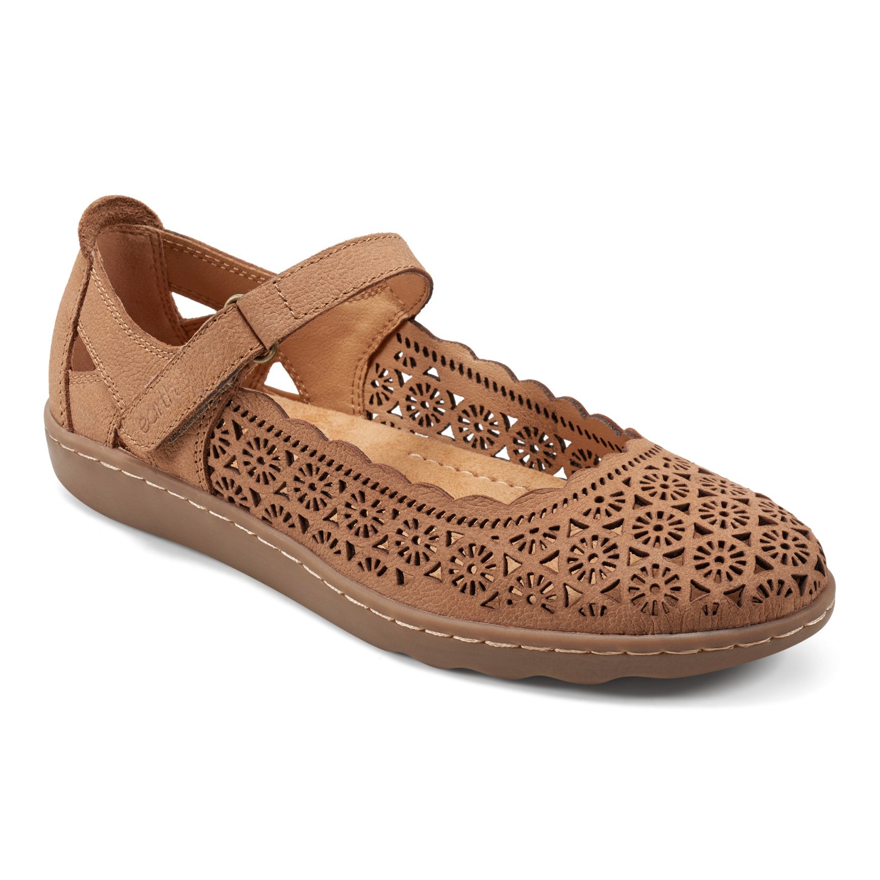 Earth Shoes Lady Perforated Slip-On Ballet Flat