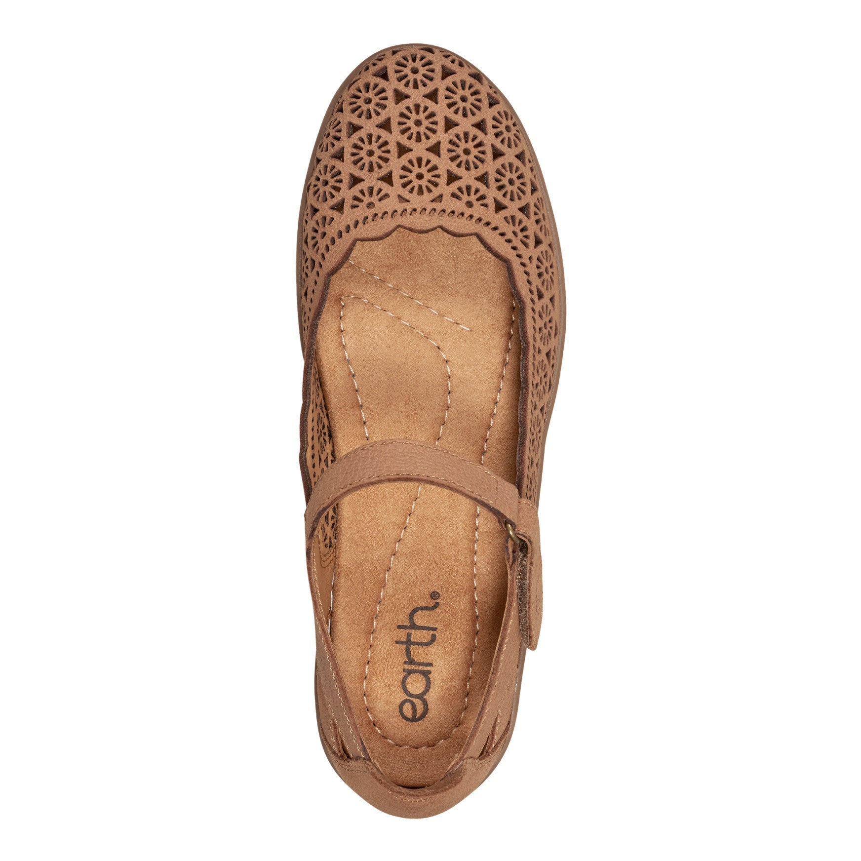 Earth Shoes Lady Perforated Slip-On Ballet Flat